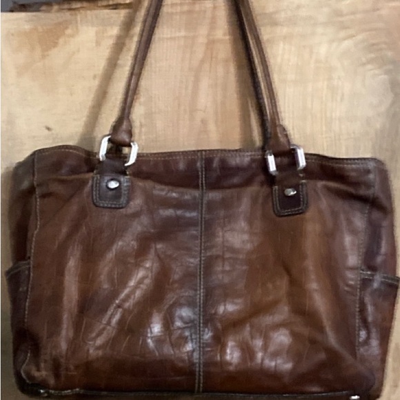 Vintage Fossil Women’s Genuine Shoulder Bag - Picture 4 of 9